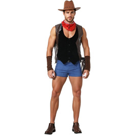 Костюм моряка для чоловіків Rrongwn: сексуальна нижня білизна, косплей, сет сексуальної білизни, ретро, костюм слуги, коричневий