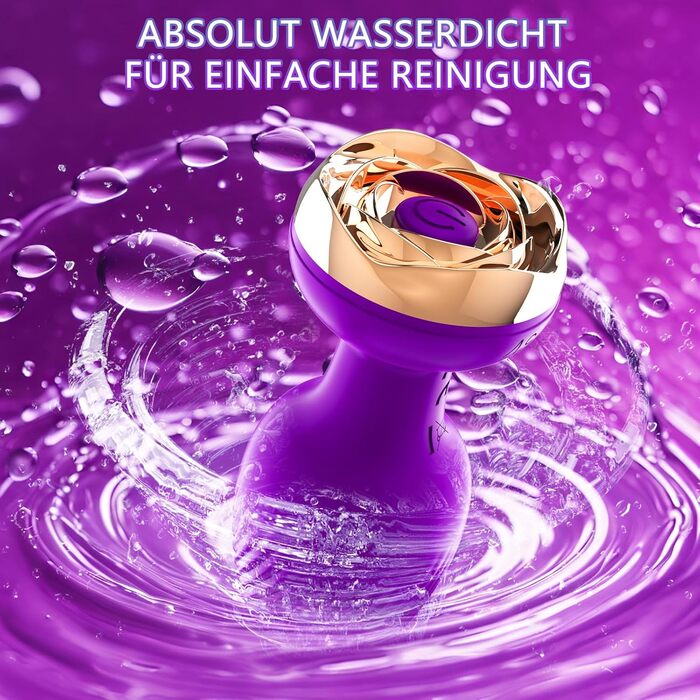 Анальні вібратори для жінок та чоловіків з пультом дистанційного керування, 10 режимів, для пар, фіолетовий