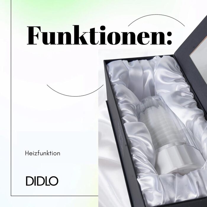 Електричний мастурбатор для чоловіків DIDLO Rotor-MM15 Special Edition, MICAELA SCHÄFER, обертання та вібрація, USB-зарядка, 30 см (Heating Cup)