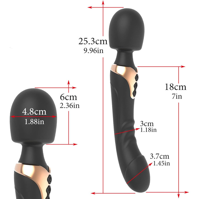 Вібратор PQKuss з функцією удару, силіконовий, подвійний наконечник для жінок та пар. 10 режимів вібрації, G-точка, кліторальний, з подвійним мотором. Червоний колір.