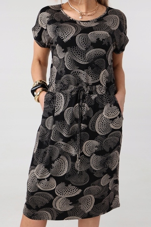 Класична повсякденна сукня міді FEMIMODA, розмір 44
