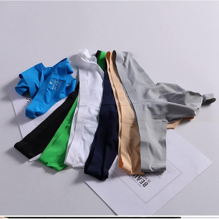 Танга чоловічі ультратонкі з льонової сітки Faringoto, 7 шт.