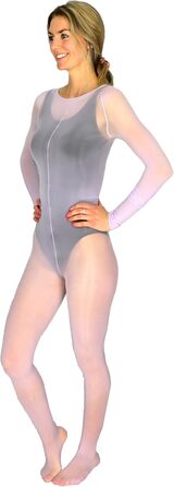 Бодісток Мона'с Чойс великого розміру (XL) з глянцевим ефектом, чоловічий боді, базова шапка (Легкий, фіолетовий)