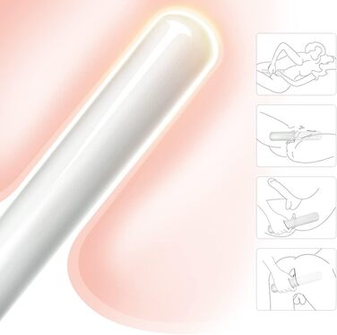 Анальний дилдо з скла для стимуляції G-точки - масаж простати, для жінок та чоловіків, SM інтимні іграшки