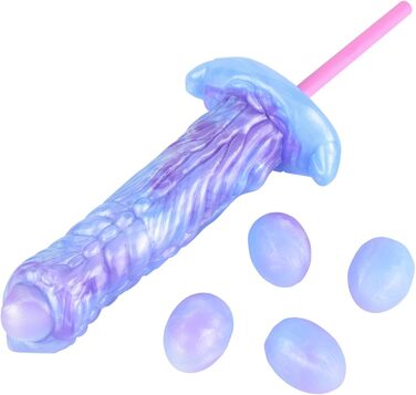 Анальний масажер з силікону Axcroo з 5 кульками, анальні кульки, дилдо, іграшки для дорослих для жінок та чоловіків