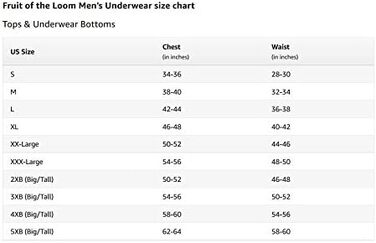 Труси чоловічі Fruit of the Loom (6 шт.) (XL, Білий/Ошатний сад)