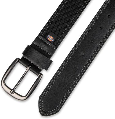Чоловічий промисловий ремінь Dickies Casual Strength, нейлоновий, чорний, розмір 34-36