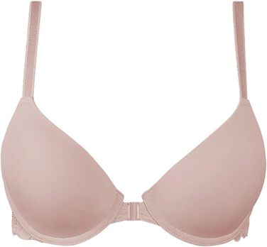 Чорний мереживний бюстгальтер GORGLITTER з кісточками та push-up (90B)