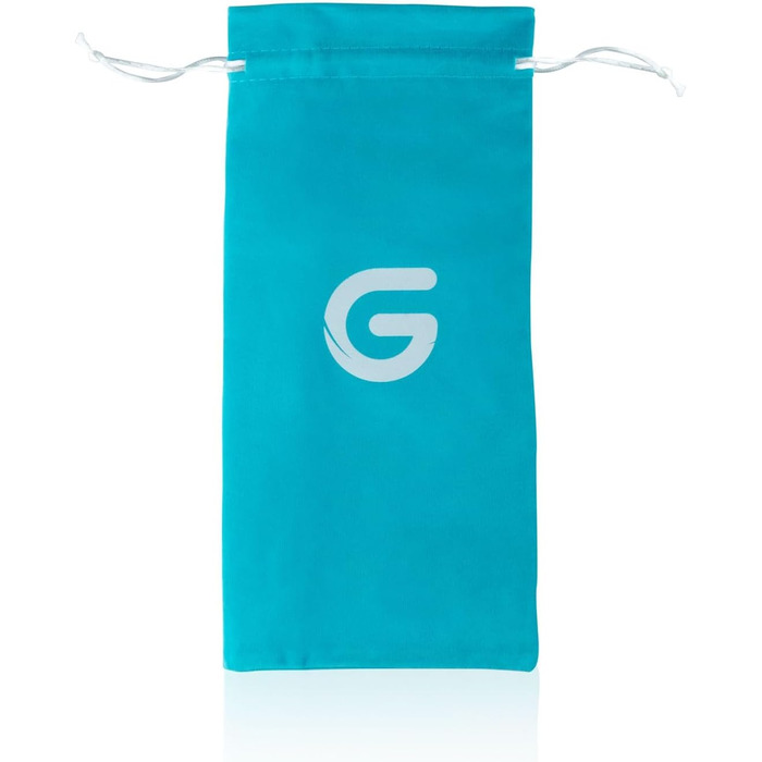 Дільдо Gildo з подвійним склом для G-точки/простати, прозорий №31