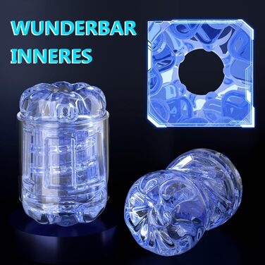 Електричний мастурбатор з двома ручками для чоловіків - 9 режимів, Solo Taschenmuschi Sex Spielzeug