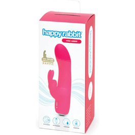 Вібратор для інтимної гігієни Happy Rabbit Mini Rabbitvibrator Rosa, 132.6 г