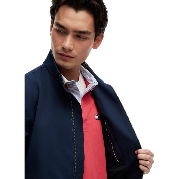 Чоловіча куртка Tommy Jeans TJM Essential Jacket Dark Night Navy (синя), розмір M