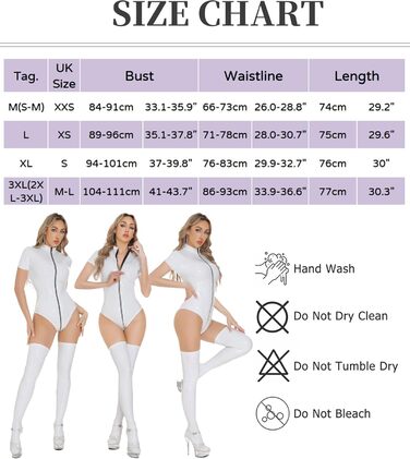 Боді з латексу Maeau для жінок, комбінезон з короткою рукавом, білий, розміри XS, M, L, XL, 3XL, клубний, для сну, клубний, для танців, білизна