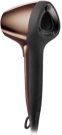 Фен для волосся Remington Ionen Air3D D7777 бронзовий: іонізація, 3D-потік повітря, 3 температурні та 2 швидкісні режими, дифузор та 2 насадки-концентратори