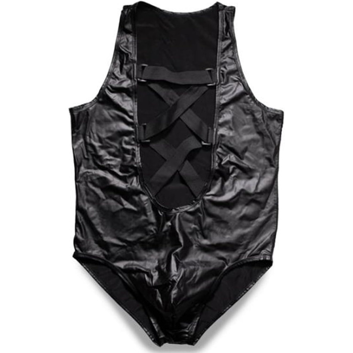 Чоловічий боді для боротьби SRZYMJ: спортивний, зручний, для тренувань та змагань, колір чорний, розмір L