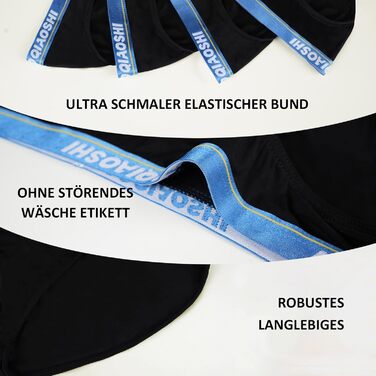 Боксеры чоловічі PHOLEEY з модалю та мікрофібри, низька посадка, підтримка, еластичний пояс, 8 шт., XL