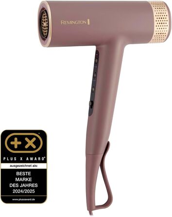 Фен для волосся Remington AIRvive EC8930 з безщітковим цифровим двигуном, іонною технологією та анти-фриз ефектом, 12 рівнів налаштувань, дифузор та насадка для стайлінгу