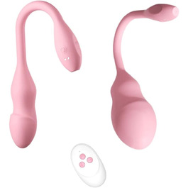 Анальні вібратори Guspiun з пультом дистанційного керування: силікон, 10 режимів, масажер G-точки та простати, Butt plug