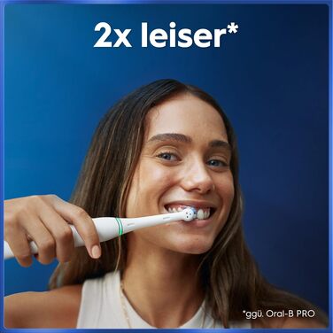 Електрична зубна щітка Oral-B iO Series 5, чорна — 5 режимів чищення, насадка Quite White, дорожній футляр