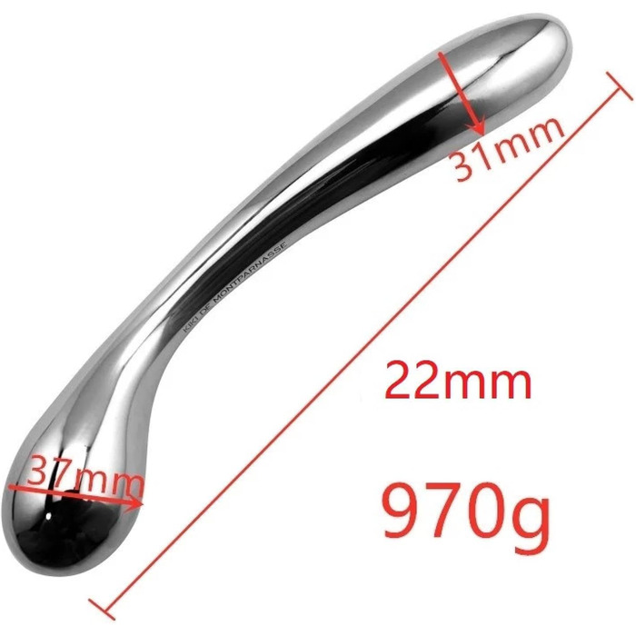 Анальний плаг з нержавіючої сталі, подвійний, металевий фальшивий ділдо, масажер G-точки, тренажер для ануса, дорослий секс-іграшка, великий розмір