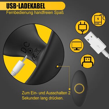 Набір анальних пробок Meeteel (4 шт.) з силікону з 12 режимами вібрації та 3 розмірами. Підходить для чоловіків та жінок, стимуляція простати.