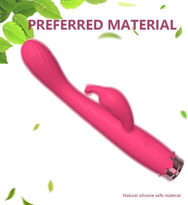 Вібратор Rabbit для жінок G-Spot, 10 режимів, чорний