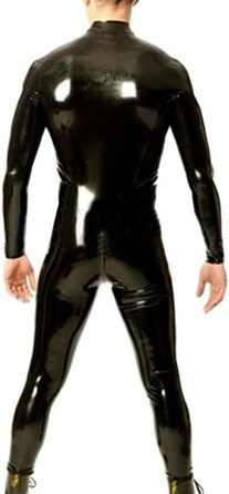 Комбінезон-боді з латексу Gaylop для котів, чорний, ручної роботи
