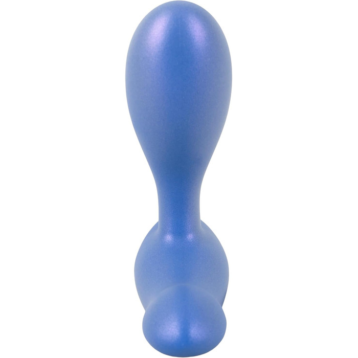 Вібратор Sweet Smile Flexible - 3,3 см (Анальний, Металевий, Синій)