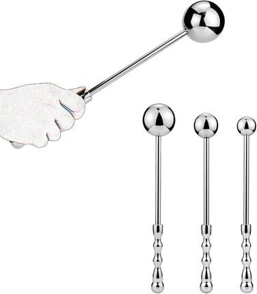 Анальні кульки LOXICAI з нержавіючої сталі: набір S/M/L, анальний плагін з ручкою, дилататор анусу, стимулятор G-точки, для чоловіків та жінок