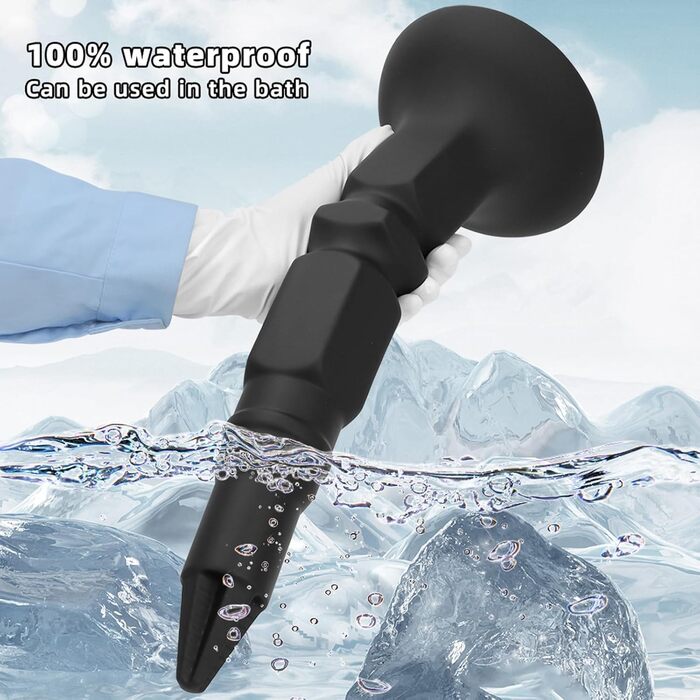 Анальний дилататор Yasexx Giant Monster з присоскою для стимуляції простати та ануса (S)