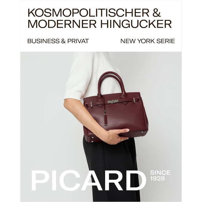 Жіноча сумка-шопер Picard New York, модель Chianti, колір Chianti, універсальний розмір