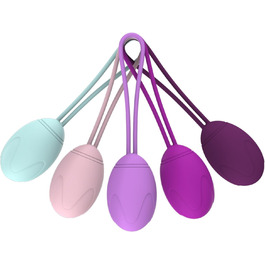 Вібраційний Яйцевібратор Smart - Іграшка для дорослих, для жінок, 5 шт./набір, силікон, мастурбатор, сексуальна машина