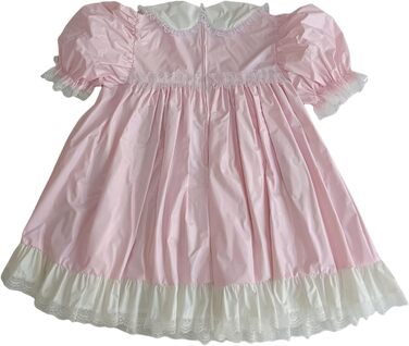 Сукня для дорослих Haian Baby-Sissy з ПВХ, біла стрічка, рожево-біла стрічка, індивідуальний розмір