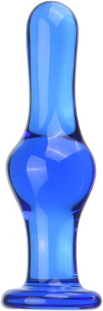 Скляний анальний плагін Hrekssi Glas - 13.8 см, набір 3 шт. для масажу та стимуляції