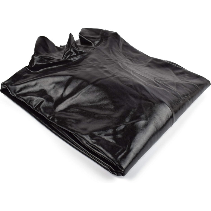 Комбінезон Rubberfashion Wetlook з ефектом глянцю - чорний металік (для жінок та чоловіків)