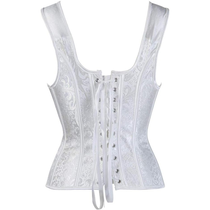 Жіноча нічна сорочка/корсет у стилі стимпанк, готичний топ з PU шкіри, готичний корсет з шнурівкою та блискавкою, розмір XL