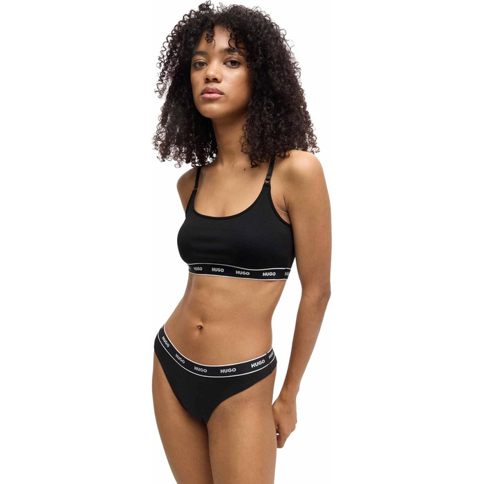 Сліп-штанги HUGO для жінок, сліп-трусики, сліп-білизна, фіолетовий колір, розмір S