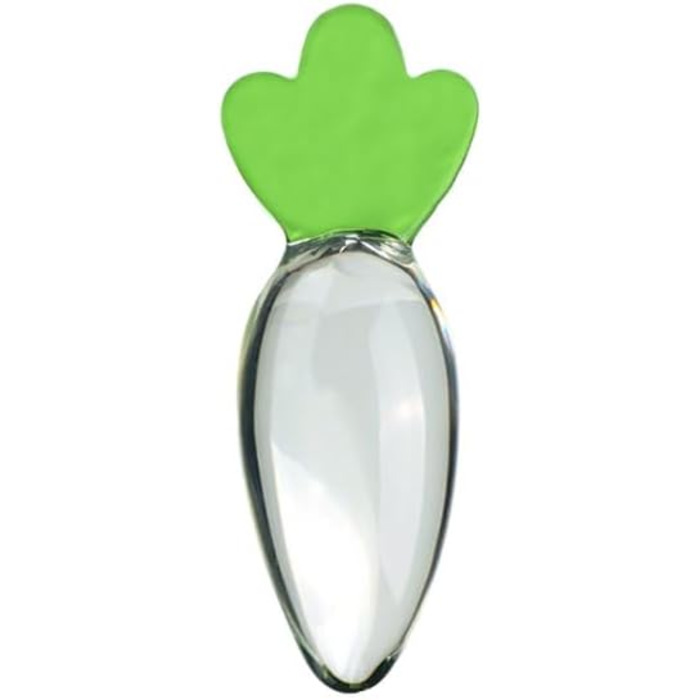 Анальний плаг Karotte Glas: плаг для анусу з скла, іграшка для дорослих