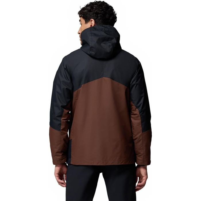 Чоловіча зимова куртка Columbia Bugaboo Fleece Interchange 3-в-1, колір Ancient Fossil, розмір L