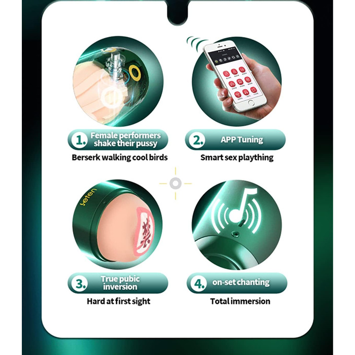 Електричний мастурбатор з дистанційним керуванням через APP для чоловіків, реалістичний, тихий, автоматичний. Мастурбаційний стакан, стимулятор пеніса, еротична іграшка для чоловіків