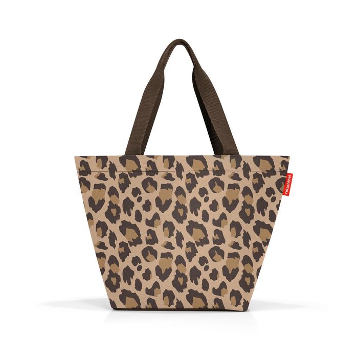 Сумка-шопер reisenthel Shopper M Leo Macchiato — містка жіноча сумка з водовідштовхуючого матеріалу