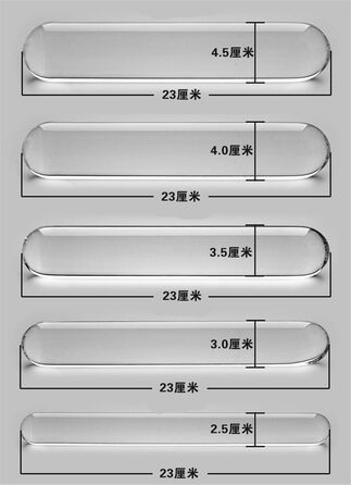 Анальний ділдо з скла OnundOn, 23 см, діаметр 4.5 см