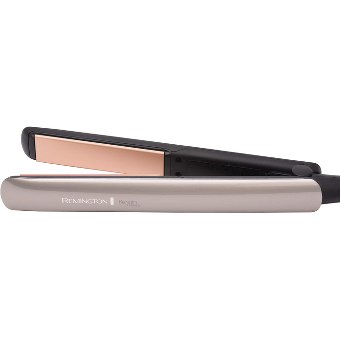 Професійний випрямляч для волосся Remington Keratin Protect S8593 з керамічним покриттям, мигдальною олією та цифровим дисплеєм (160-230°C)