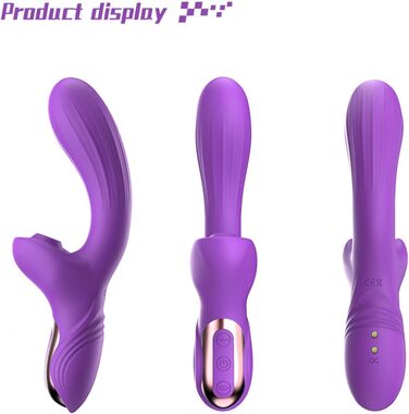 Вібратор для жінок Sexspielzeug: 10 режимів, тихий, кролик, рожевий