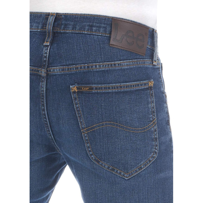 Чоловічі джинси Lee Daren Regular Fit Stretch, прямий крій, колір Bright Blue (31W / 34L)