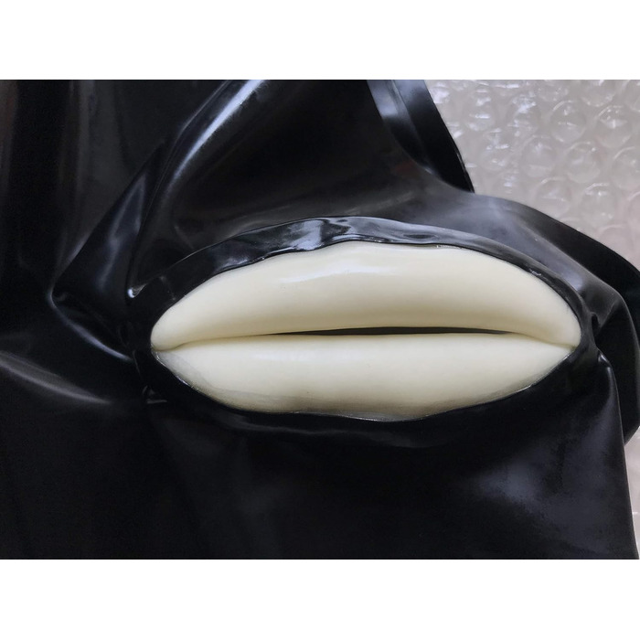 Латексні шорти сексуальної білизни з анальним конденсатом для косплею, чорні (L), 1 шт.