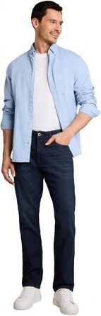 Чоловічі джинси Tom Tailor TTMARVIN Straight з ефектом Stretch, колір Rinsed Blue Denim (40W / 36L)