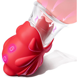 Вібратор ChicLSQ для жінок – 2-в-1 для стимуляції клітора, 10 режимів лизання та 10 режимів відсмоктування, іграшки для дорослих