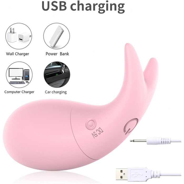 Вібратор з дистанційним керуванням та додатком, 10 режимів вібрації, для жінок, портативний, для стимуляції G-точки, для пар, рожевий