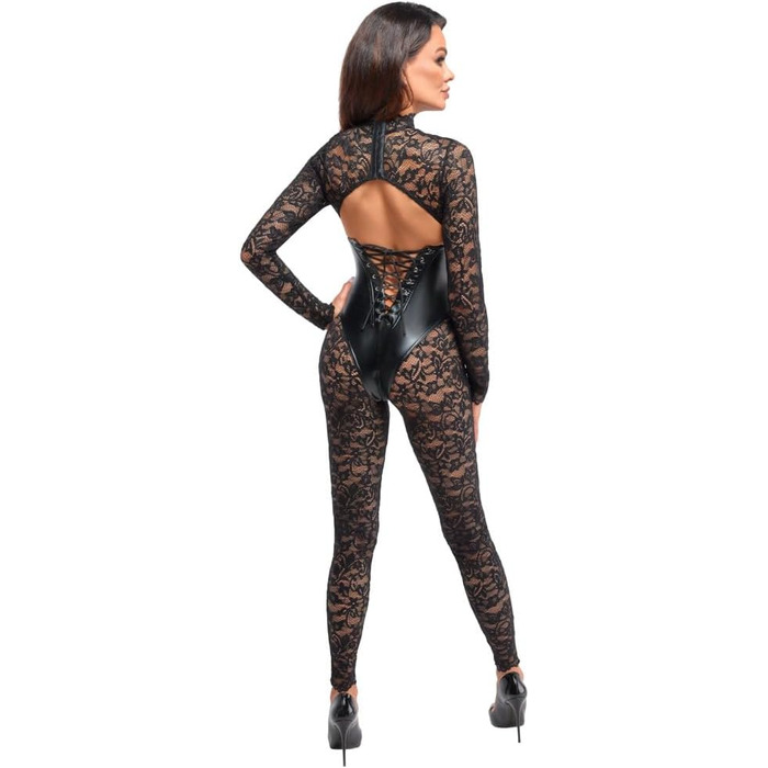 Комбінезон Noir Overall, чорний колір, розмір M